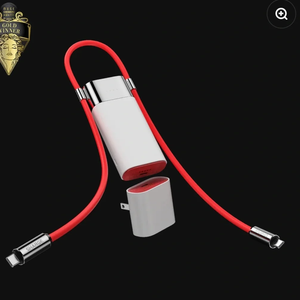 SHARGE One Plus pouch Power Bank 10000 mAh All In ONE